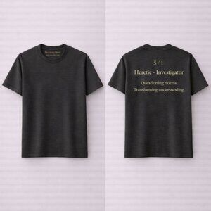 5/1 Heretic-Investigator Tee Unisex / Hz Living Fibers / Limited Capsule